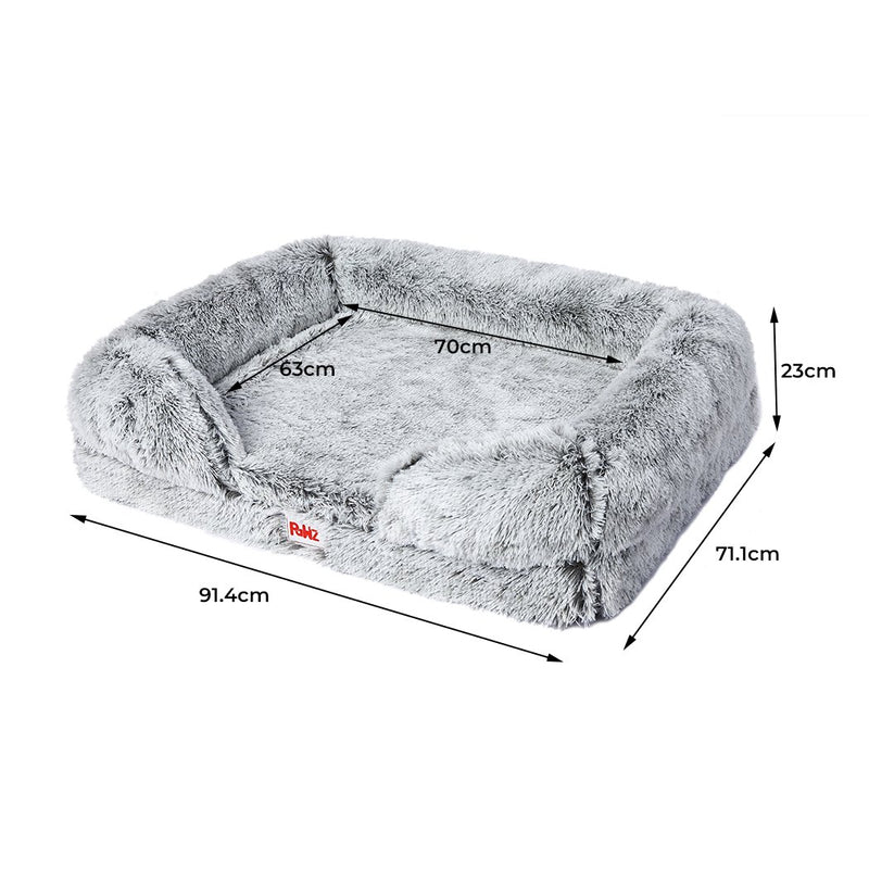PaWz Pet Bed Orthopedic Sofa Dog Beds Bedding Soft Warm Mat Mattress