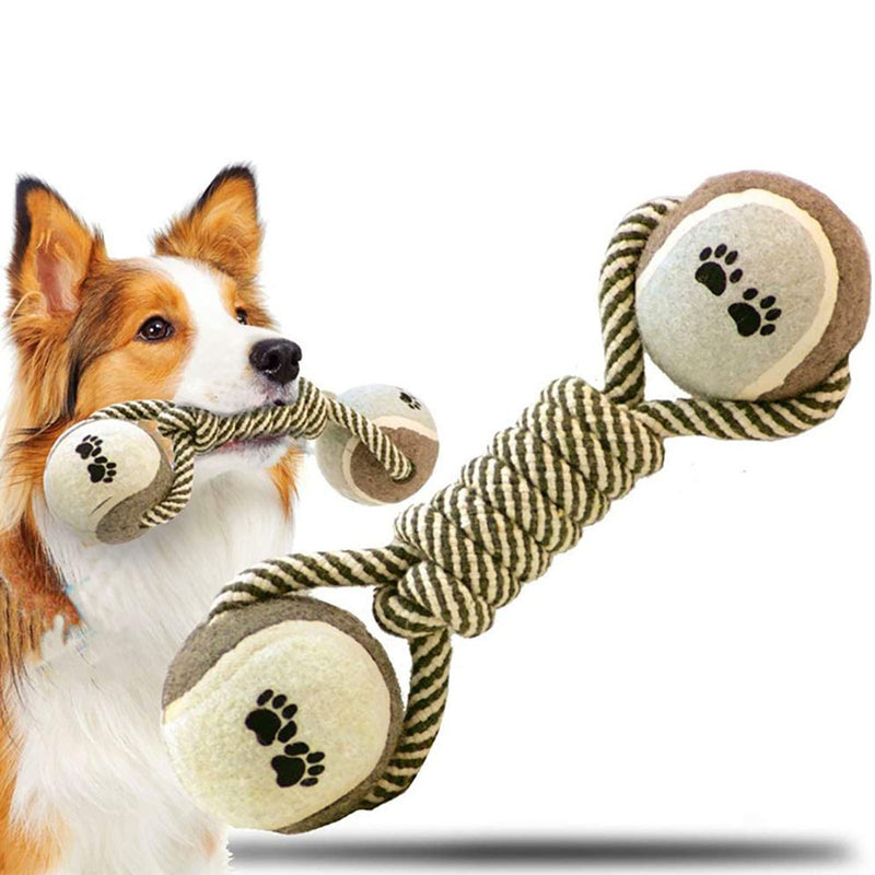 Cotton Rope Dog Toy for Aggressive Chewers - Chew Toys