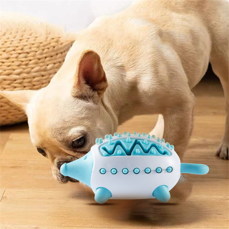 Dog Treat Dispenser Toy with Spikes - Pet Chew Toys