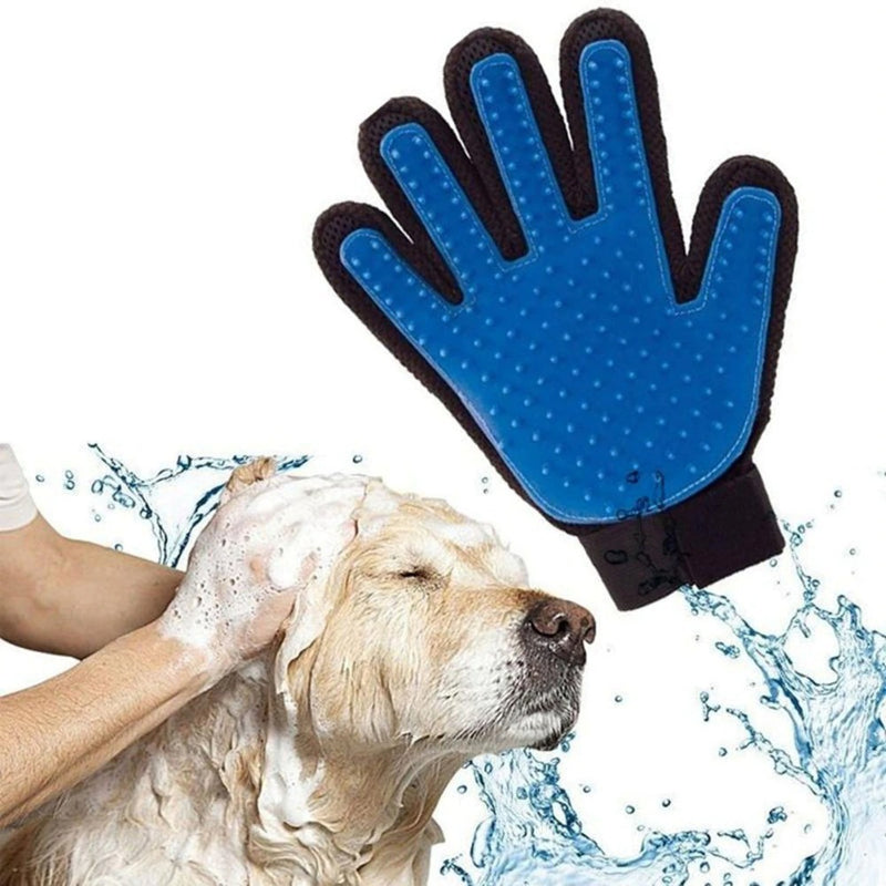 Cat Grooming Glove - Wool Glove Pet Hair Deshedding Brush