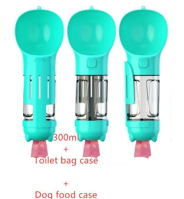 3 In 1 Portable Pet Water Bottle – Travel Feeder for Dogs - Bingo Binky