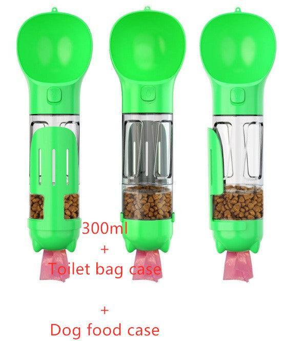 3 In 1 Portable Pet Water Bottle – Travel Feeder for Dogs - Bingo Binky