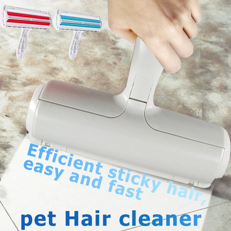 Pet Hair Roller Remover – 2-Way Lint Brush for Dog & Cat Fur Cleaning