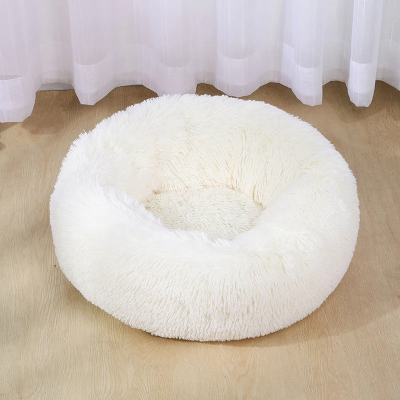 Super Soft Washable Dog Bed - Plush Pet House for Deep Sleep