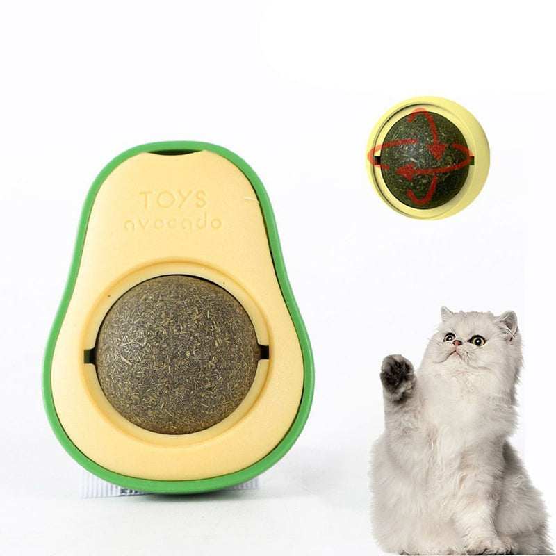 Avocado Catnip Toys for Cats - Cute Interactive Cat Toy