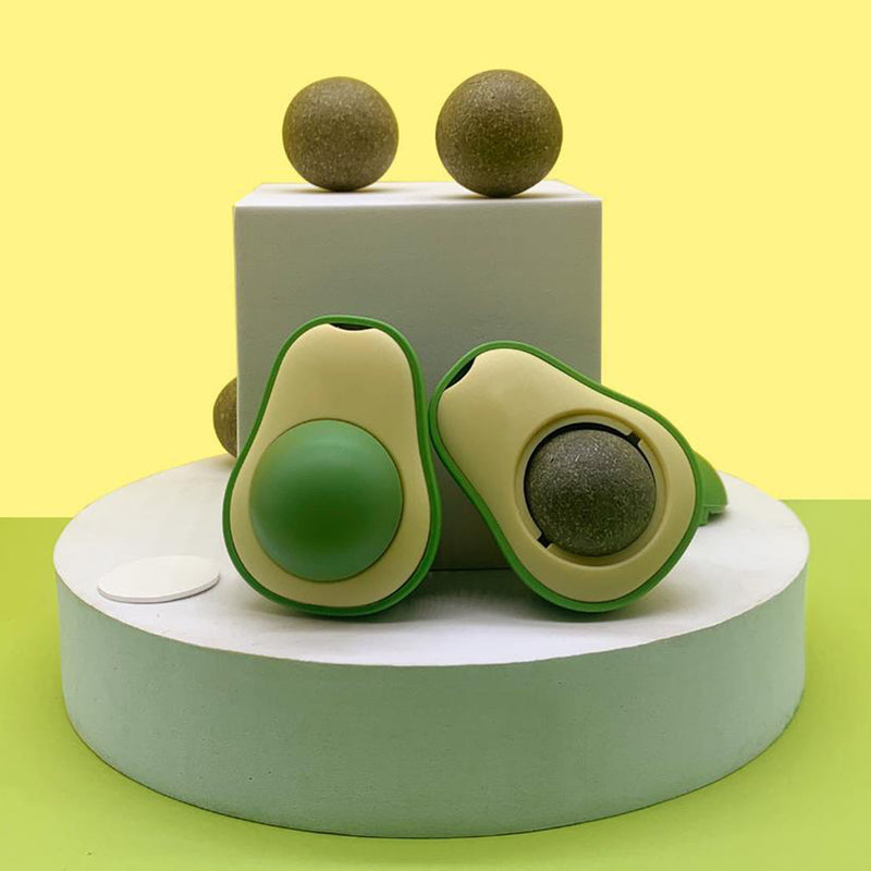 Avocado Catnip Toys for Cats - Cute Interactive Cat Toy