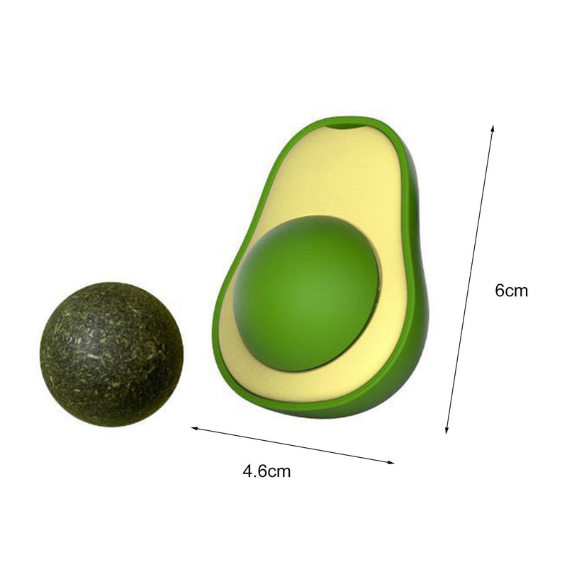 Avocado Catnip Toys for Cats - Cute Interactive Cat Toy
