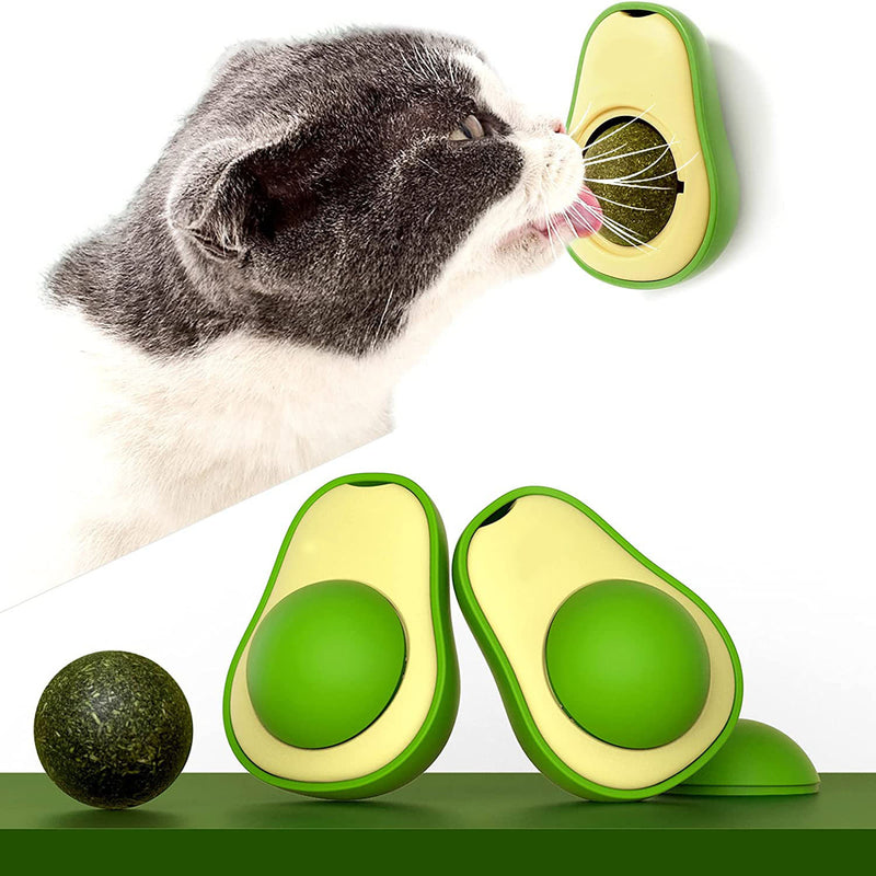 Avocado Catnip Toys for Cats - Cute Interactive Cat Toy