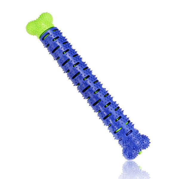 Bone Shaped Dog Toothbrush Chew Toy - Puppy Teething Toys