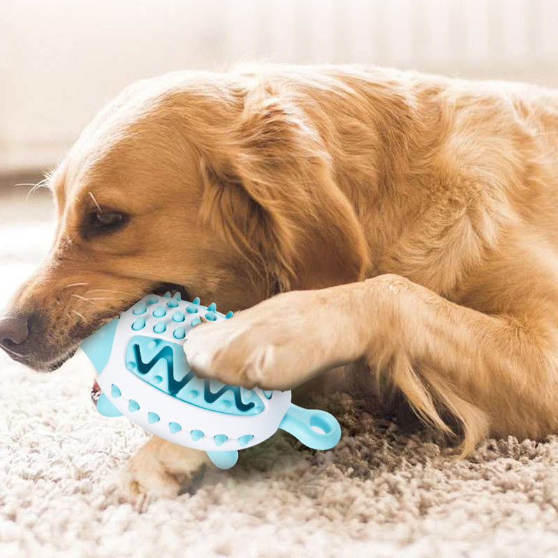 Dog Treat Dispenser Toy with Spikes - Pet Chew Toys