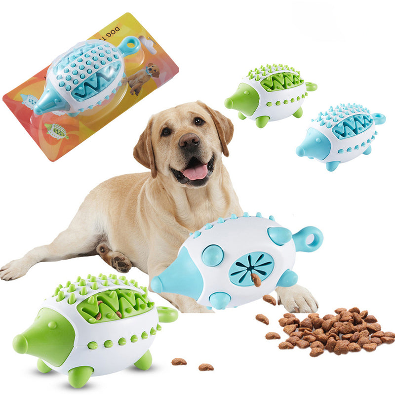 Dog Treat Dispenser Toy with Spikes - Pet Chew Toys