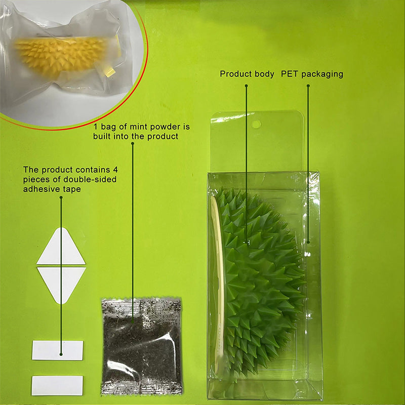 Durian Cat Self Groomer Toy - Multifunctional Cat Massager