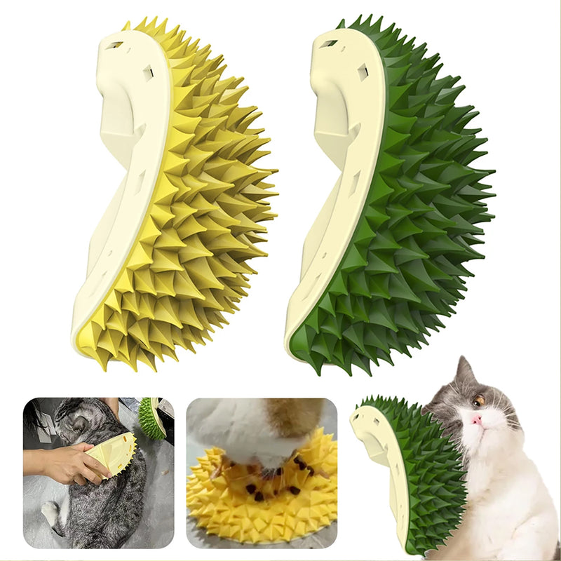 Durian Cat Self Groomer Toy - Multifunctional Cat Massager