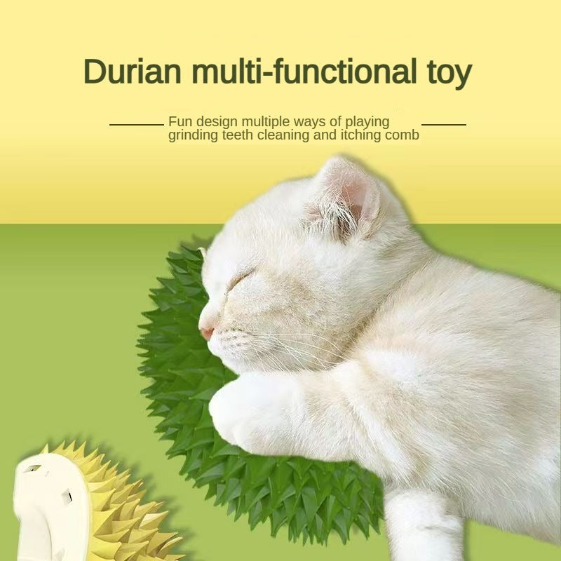Durian Cat Self Groomer Toy - Multifunctional Cat Massager