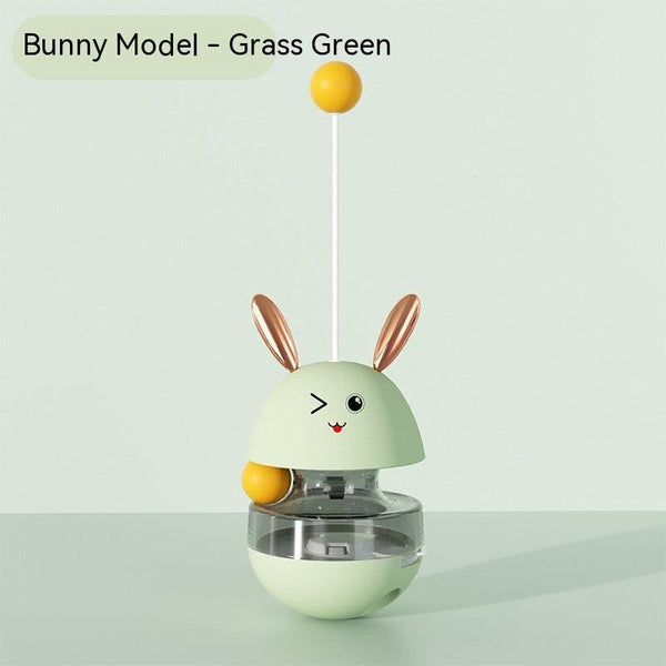 Pet Tumbler Toy – Bunny & Calf Design for Cats and Dogs - Bingo Binky