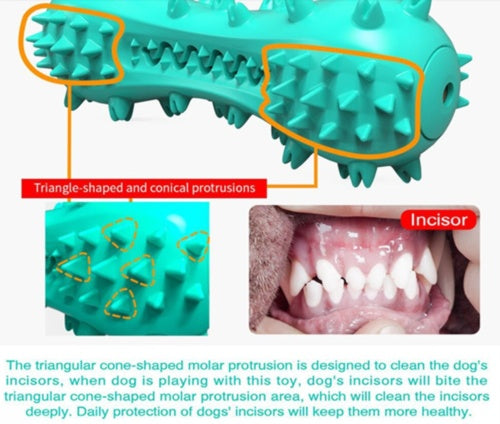 Non-toxic Dog Chew Toys with Spikes - Spiky Ball Toy