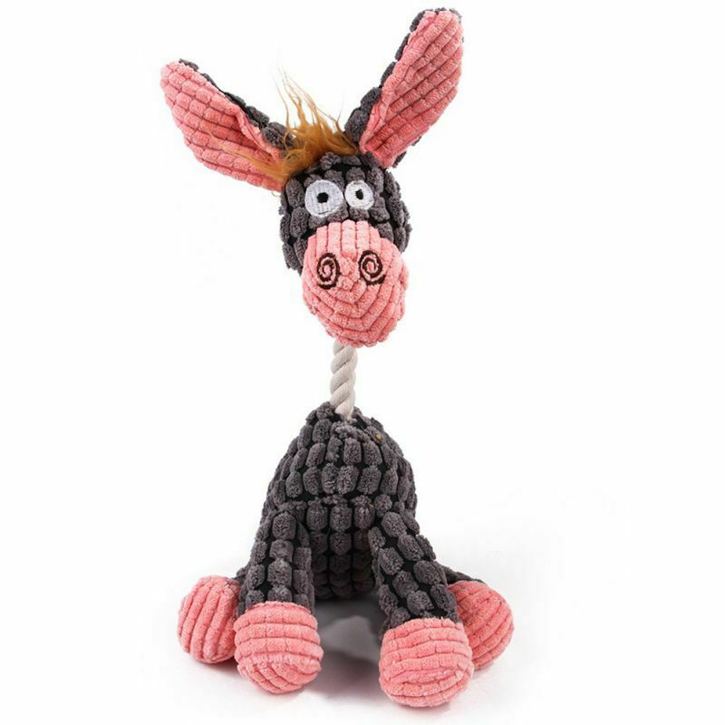 Soft Squeaky Plush Toys for Dogs - Chew Toys for Puppies