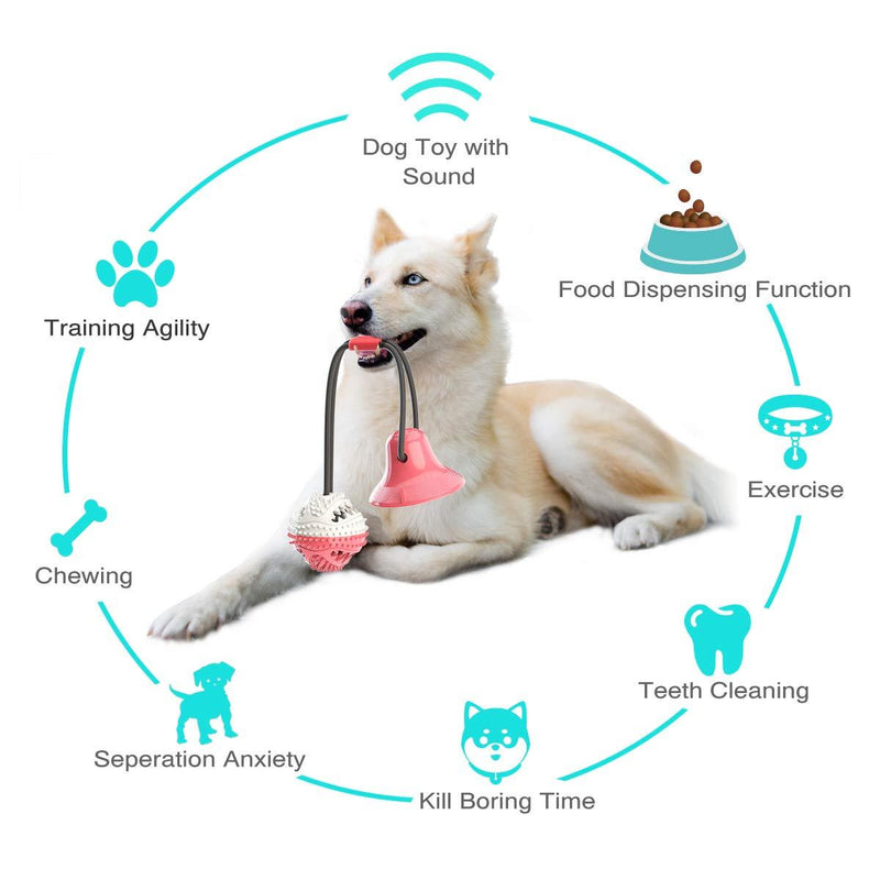 Suction Cup Dog Toy for Aggressive Chewers - Pet Chew Toys