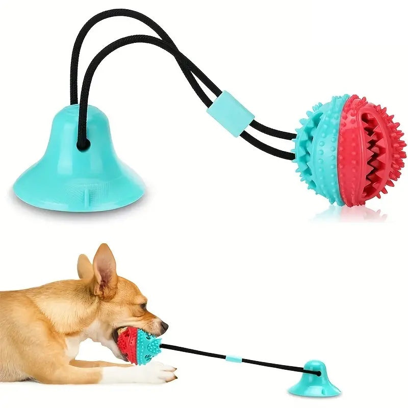 Suction Cup Dog Toy for Aggressive Chewers - Pet Chew Toys