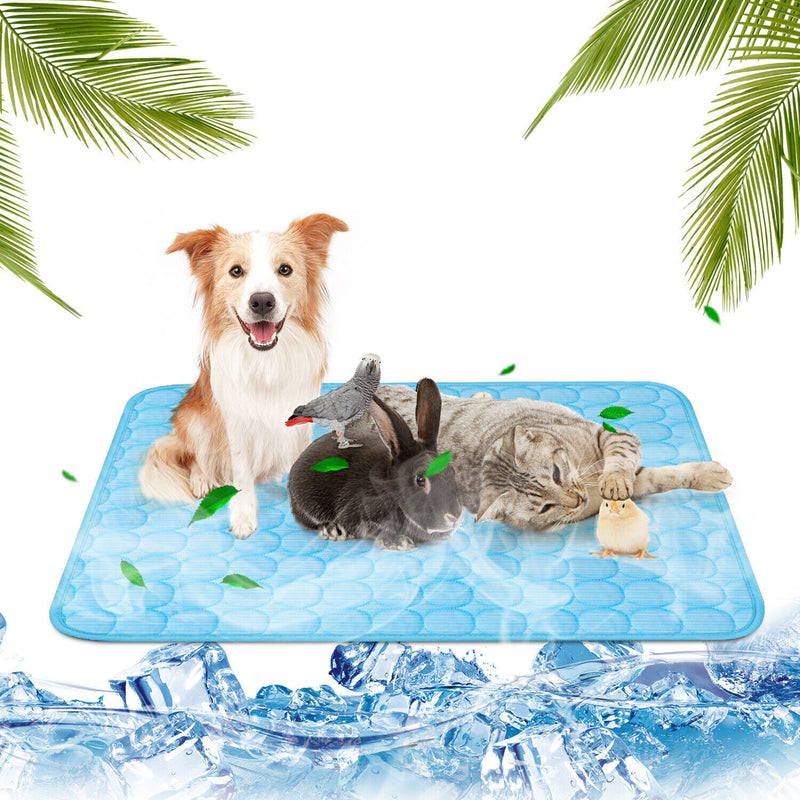 Pet Cooling Mat for Summer - Cool Pad for Dogs & Cats