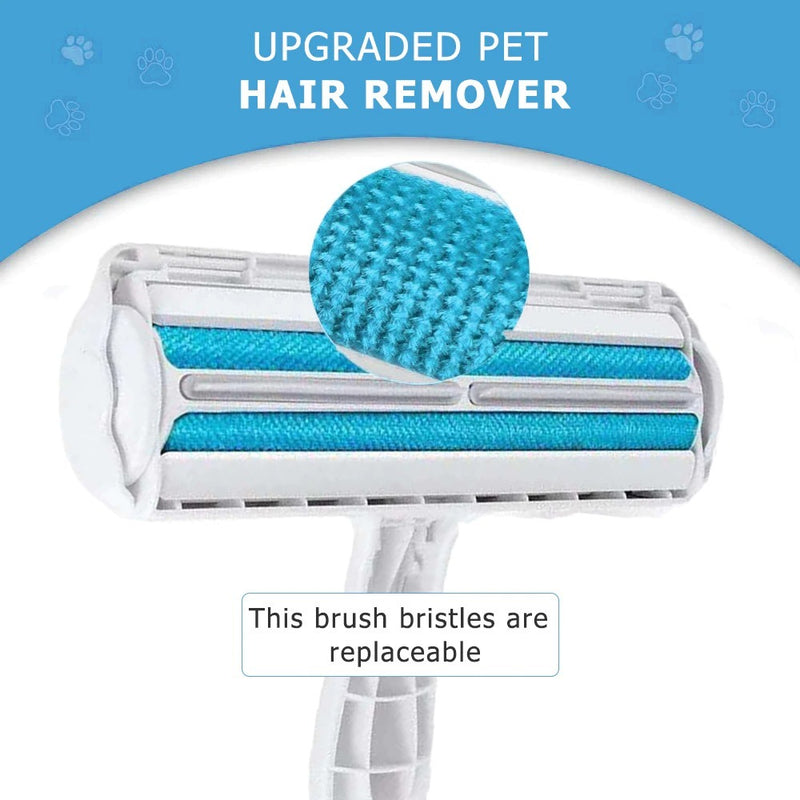 Pet Hair Roller Remover – 2-Way Lint Brush for Dog & Cat Fur Cleaning