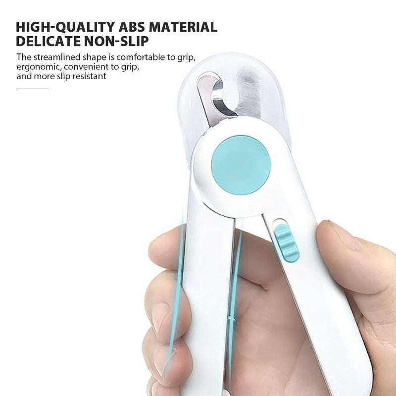 LED Pet Nail Clipper – Cat & Dog Nail Trimmer with Light - Bingo Binky